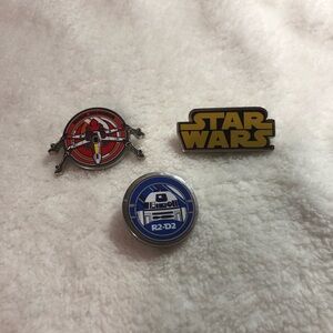 Star Wars CROCS metal jibbitz 2014 set of 3
